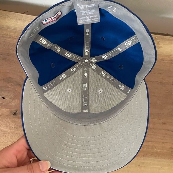 Toronto Blue Jays New Era 2019 Batting Practice Low ProfileFitted Hat White/Blue - Picture 6 of 6